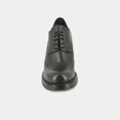 Derbies à Talons En Cuir Kaki 7 Derbies à Talons En Cuir Kaki -Xoxo Boutique 01W004572C.1694451962