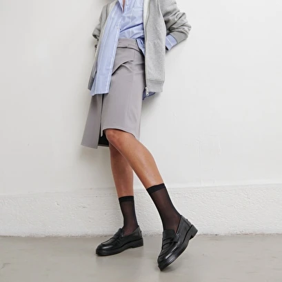 Mocassins En Cuir Noir 3 Mocassins En Cuir Noir