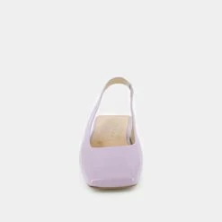 Ballerines Slingback à Bouts Carrés En Cuir Verni Lilas -Xoxo Boutique 01W006585F.1694454299
