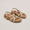 Sandales En Corde Beige