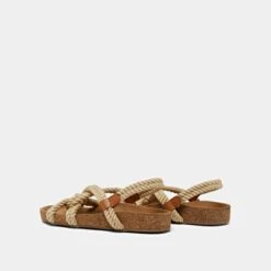 Sandales En Corde Beige 13 Sandales En Corde Beige -Xoxo Boutique 01W007374F.1694468400