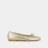 Ballerines En Cuir Métallisé Platine -Xoxo Boutique 01W007973A.1694469797