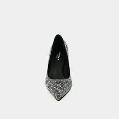 Escarpins En Strass Noir Et Argent -Xoxo Boutique 01W008330F.1694470758