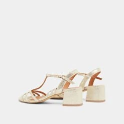 Sandales à Talons Et Bouts Ouverts En Velours Laminé Platine 15 Sandales à Talons Et Bouts Ouverts En Velours Laminé Platine -Xoxo Boutique 01W008599F.1708516811