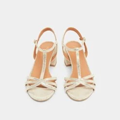 Sandales à Talons Et Bouts Ouverts En Velours Laminé Platine 17 Sandales à Talons Et Bouts Ouverts En Velours Laminé Platine -Xoxo Boutique 01W008599H.1708516812