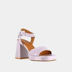 Sandales à Brides Et Plateformes En Vernis Lilas -Xoxo Boutique 01W008664D.1694503951