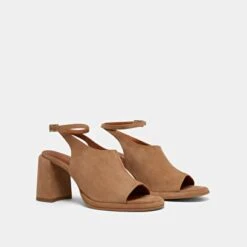 Sandales à Talons Hauts En Croute Beige -Xoxo Boutique 01W008758D.1694504316