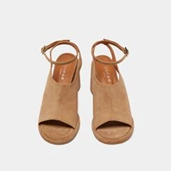 Sandales à Talons Hauts En Croute Beige -Xoxo Boutique 01W008758G.1694504317