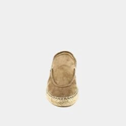 Espadrilles à Bouts Ronds En Croute Taupe -Xoxo Boutique 01W008831C.1694504491