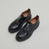 Derbies à Fermetures éclairs Et Semelles... En Cuir Noir -Xoxo Boutique 01W008881A.1694504669