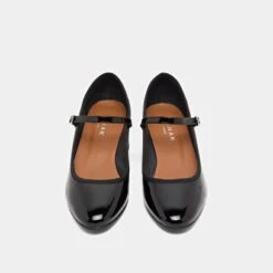 Babies à Talons En Cuir Verni Noir -Xoxo Boutique 01W008884G.1694504684