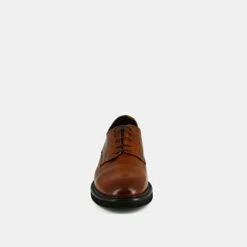 Derbies à Lacets En Cuir Cognac -Xoxo Boutique 01W008910F.1698943126