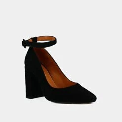 Babies à Talons Hauts En Velours Noir -Xoxo Boutique 01W008967D.1694504922