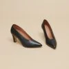 Escarpins Pointus En Cuir Noir -Xoxo Boutique 01W008984A.1698942845