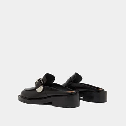 Mocassins à Pièces Métalliques En Cuir Noir 8 Mocassins à Pièces Métalliques En Cuir Noir – Image 6