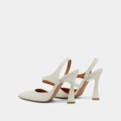 Escarpins à Bouts Pointus En Cuir écru 15 Escarpins à Bouts Pointus En Cuir écru -Xoxo Boutique 01W009338F.1708516987