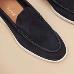 Mocassins à Bouts Arrondis En Croute Marine -Xoxo Boutique 01W009341E.1708517241