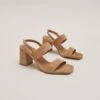 Sandales à Talons En Velours Camel -Xoxo Boutique 01W009383A.1707833787