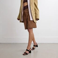 Sandales à Talons En Velours Noir